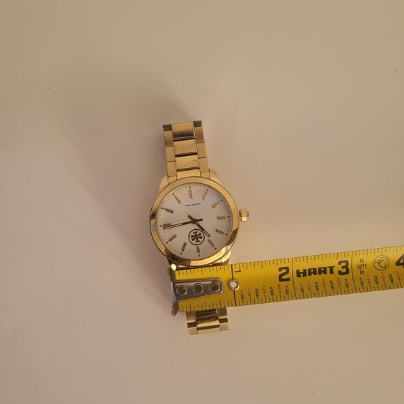 Tory Burch Collins Women's Gold Tone Bracelet Watch - Picture 8 of 9